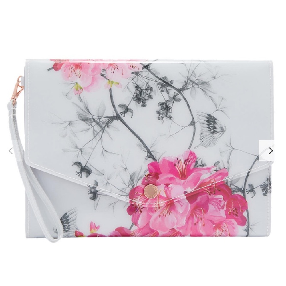 Ted Baker Eline Babylon Clutch Bag, Grey